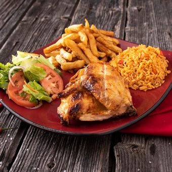 1/4 poulet rôti