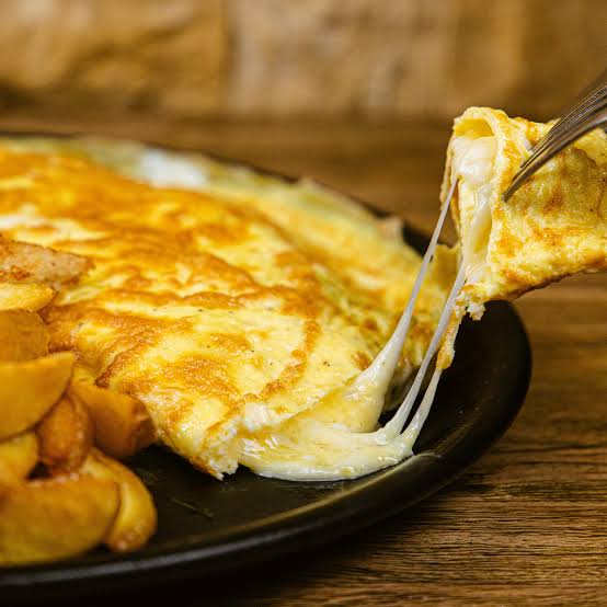 Omelette aux fromages