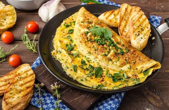 Omelette nature