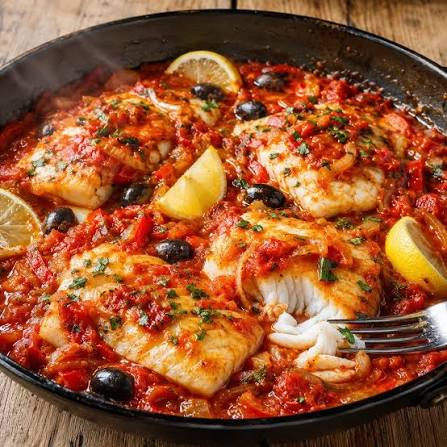 Sole grillée à l’origan, sauce tomate revisitée